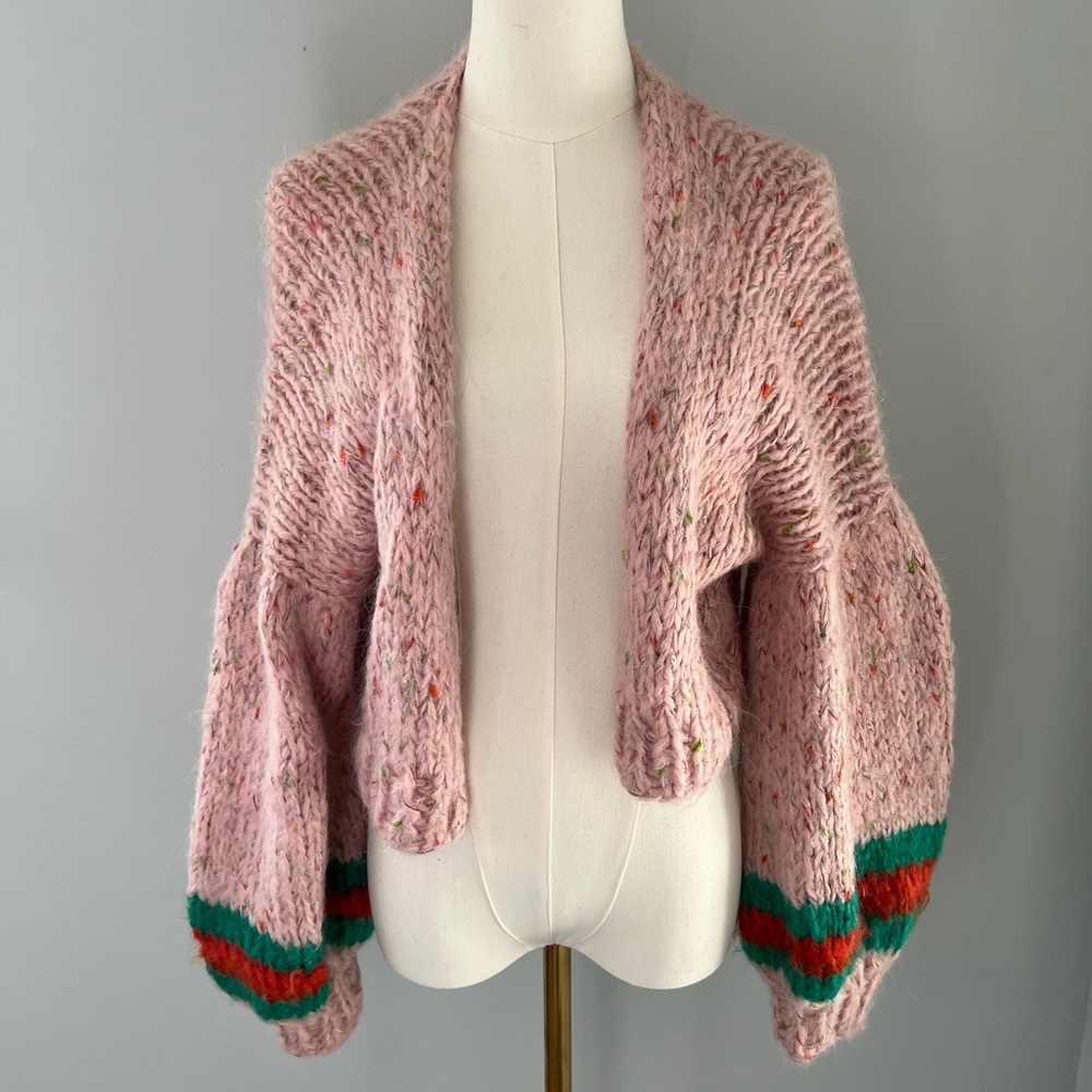 Hand Knit Mohair Sweater